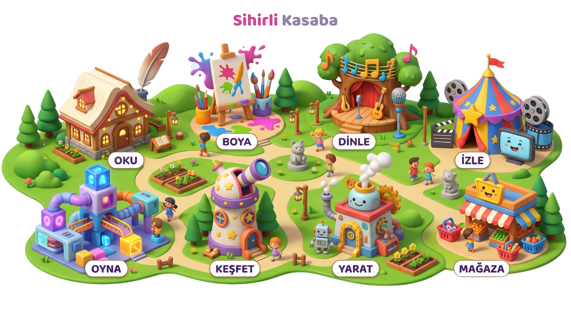 GigidorKids Sihirli Kasaba